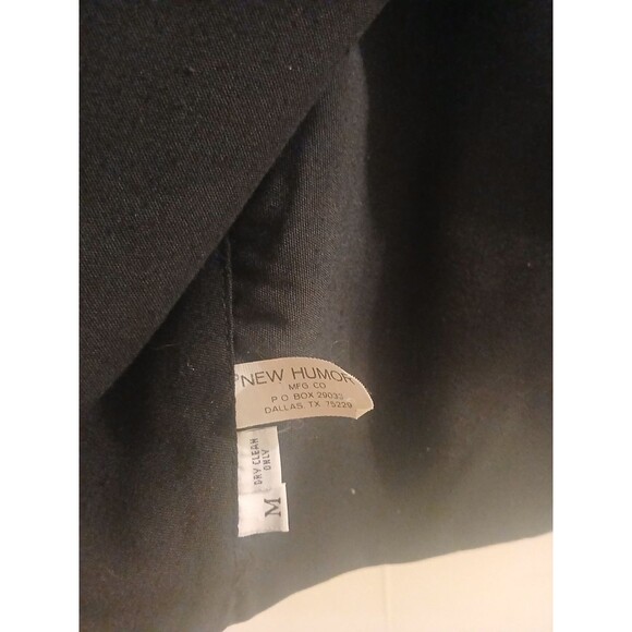 New Humor Black Safari Africa Leopard Tiger Zebra Womens Open Front Vest Size M - Picture 4 of 5